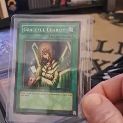 Yu-Gi-Oh! TCG Konami Graceful Charity Spell Starter Deck Pegasus SDP-040 - Image 2