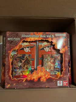 Bandai One Piece Card Game Illustration Box Vol.5 Booster - LOT OF 5 🔥 - Image 1