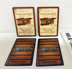 One Piece Carddass Hyper Battle Luffy Normal + Holo set of 4 Japanese - Image 4