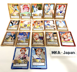 One Piece Carddass Hyper Battle Nami set of 17 bulk sale Japanese - Image 1