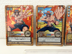 One Piece Carddass Hyper Battle Portgas D Ace C513 C531 LK-C05 Set of 3 Japanese - Image 2