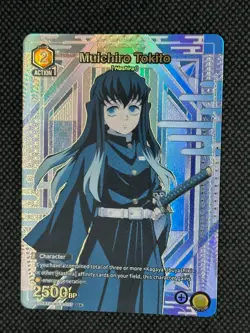 Union Arena TCG Demon Slayer Muichiro Tokito UE05BT/KMY-2-007 U* - Image 1