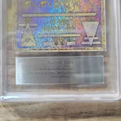 ARS 10 Pokemon Card ANCIENT MEW " NINTEDO " ERROR 1999 PROMO Japanese PSA - Image 4