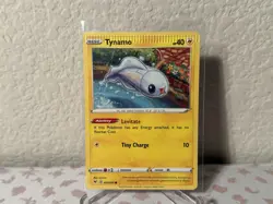 Tynamo 057/185 Swsh04: Vivid Voltage Regular Misprint Error Crimp Pokemon Card - Image 1