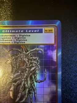 Vintage Digimon CCG Battle Series 1 Ultimate Holo Card Skullgreymon ST-32S - Image 2