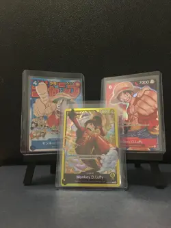 Monkey D Luffy P-033 PROMO Weekly Shonen Jump 1/2023 ONE PIECE Card NM + Bandai - Image 1