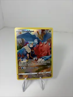 Druddigon TG09/TG30 Ultra Rare Silver Tempest Pokemon Card - Image 1