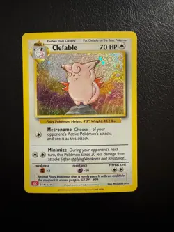 CLEFABLE 014/034 CLC POKEMON CARD GAME CLASSIC HOLO ENGLISH - NM - Image 1