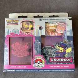POKEMON TRADING CARD GAME/LONDON SHAPE OF MEW/WORLD CHAMPIONSHIP ANDRE CHIASSON - Image 1