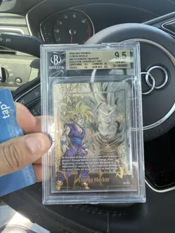 BGS 10 Son Gohan Dragon Ball Super Fusion World Energy Marker #E01-10 Card TCG - Image 1