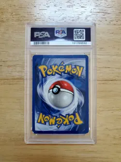 Pokemon PSA 1 Poor 2000 Dark Blastoise Holo Card Swirl - Image 2