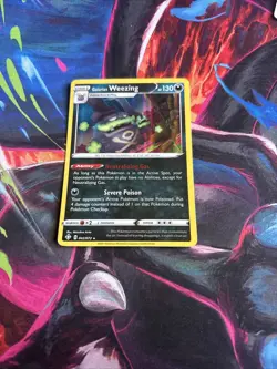 Pokemon Card - Rebel Clash 113/192 - GALARIAN WEEZING (holo-foil) - NM/M - Image 1