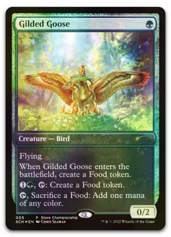 Gilded Goose #5 (Foil) (NM) Game Day & Store Championship GAME Magic MTG - Image 1