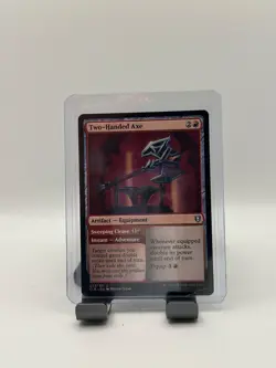 MTG, Two-Handed Axe $3 ORDER MIN 203 Battle for Baldur's Gate Regular - Image 1