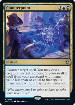 Counterpoint [Murders at Karlov Manor Commander] Near Mint - Image 1