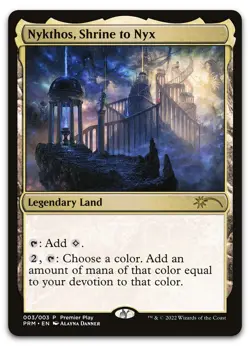 Nykthos, Shrine to Nyx #3 (NM) Pro Tour Promos PTP Magic MTG - Image 1