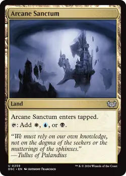 Arcane Sanctum [Duskmourn] MTG - Image 1
