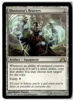 MTG Illusionist's Bracers - Gatecrash Moderately Played English - Image 1