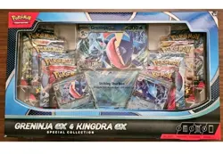 Pokemon Greninja ex & Kingdra ex Special Collection - New & Sealed - Lot Of 4 - Image 1