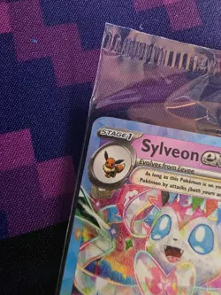 Sylveon ex 041/131 Surprise Box Stamped Promo Prismatic Evolutions Sealed - Image 2
