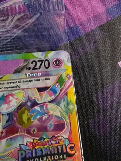 Sylveon ex 041/131 Surprise Box Stamped Promo Prismatic Evolutions Sealed - Image 3