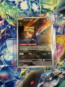 Pokemon TCG Skwovet 222/198 Scarlet & Violet Base Set Illustration - Image 3