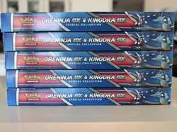 Pokemon TCG: Greninja ex and Kingdra ex Special Collection Box (x5) - Image 2