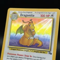Dragonite 4/62 Holo Rare - 1999 Pokemon Fossil Vintage WOTC - Image 5