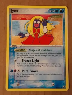 Pokemon Jynx 28/115 ex Unseen Forces Rare NM-MT See Pictures - Image 1