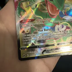 Pokemon TCG Rayquaza VMAX 101/159 Crown Zenith Ultra Rare - Image 3