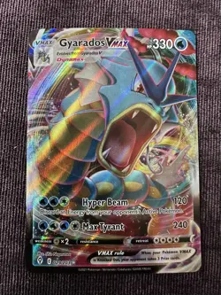 Pokemon TCG Gyarados VMAX 029/203 Full Art Holo Ultra Rare Dynamax - Image 1