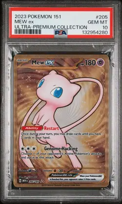2023 POKEMON 151 ULTRA-PREMIUM COLLECTION #205 MEW EX PSA 10 - Image 1