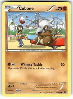 Cubone XY - BREAKthrough Common Pokemon Lightly played - Image 1