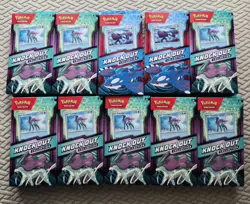 Pokemon TCG Knock Out Collection Box Lot 10 Suicune Kyogre Promo English - Image 1