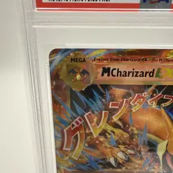 2016 Pokemon XY M Charizard EX Evolutions PSA 10 - Image 4