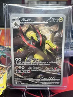 Pokemon Haxorus 147/086 Sv: Black Bolt Holo Illustration Rare - Image 1