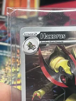 Pokemon Haxorus 147/086 Sv: Black Bolt Holo Illustration Rare - Image 2