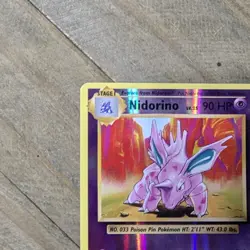 Nidorino 44/108 Reverse Holo Pokemon TCG XY Evolutions NM - Image 5