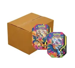 Sealed Case Pokemon TCG Mega Charizard EX Tins Case Of 6x Charizard X & Y - Image 1