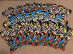 LOT of 25-Pokemon Mega Evolution Single Sleeved Booster Pack - Image 1