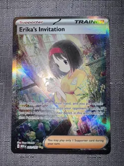 Pokemon TCG Erika's Invitation 203/165 Special Illustration Rare NM/M - Image 1