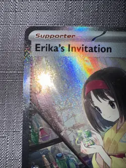 Pokemon TCG Erika's Invitation 203/165 Special Illustration Rare NM/M - Image 2