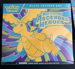 Pokemon Ascended Heroes ETB Elite Trainer Boxes Lot Of 2 Sealed New - Image 1
