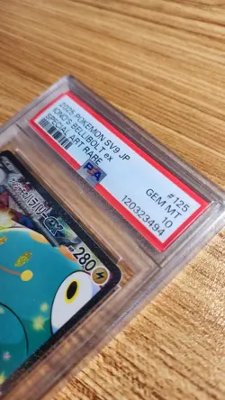 Pokemon Iono's Bellibolt ex 125/100 SV9 Battle Partners SAR Holo Japanese PSA 10 - Image 4