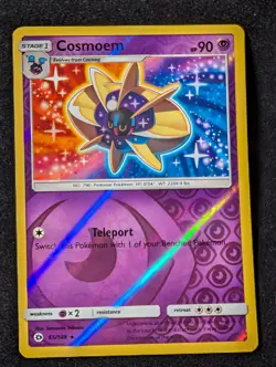Cosmoem 65/149 SM Base Set Reverse Holo LP Pokemon TCG - Image 1