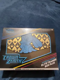 Pokemon TCG: Crown Zenith Pokemon Center Exclusive ETB Plus - Factory Sealed - Image 1
