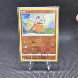 Pokemon Battle Styles Cubone Reverse Holo 069/163 - Image 1