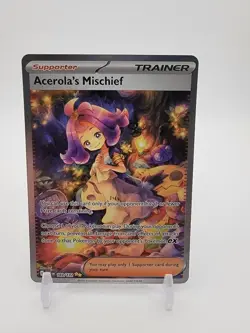 Pokemon Acerola's Mischief Trainer-Supporter Special Illustration Rare 183/132 … - Image 1