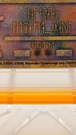 Pokemon TCG Ancient Mew Promo Nintendo Error PSA 8 NM-MT - Image 3