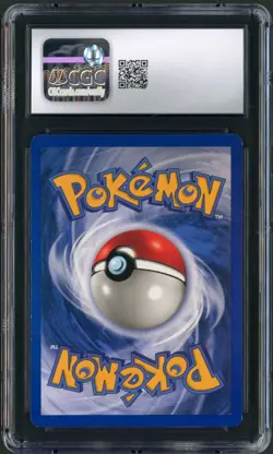 1999 Pokemon Base Set Charizard Incomplete Holo Pattern Error Rare #4 CGC 8 - Image 2